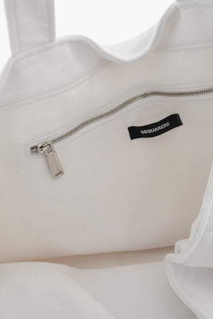 Cotton Terry Tote Bag with Logo