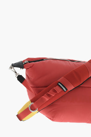 Quilted Nylon Shoulder Bag