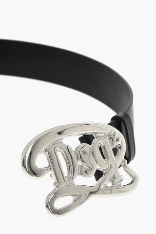 Cintura in Pelle con Fibbia Logata 40mm