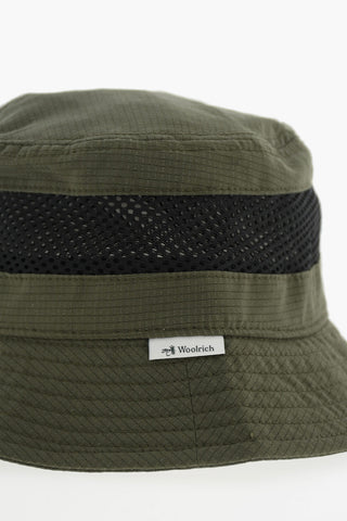 AIME' LEON DORE Zweifarbiger Bucket-Hut mit Mesh-Details
