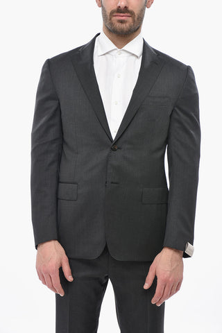 Virgin Wool Suit MANTUA LIGHT with Classic Lapel