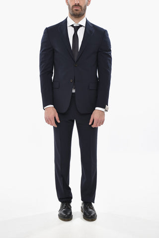Stretch Wool Suit ACADEMY LIGHT With Classic Lapel