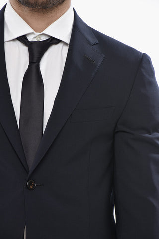 Stretch Wool Suit ACADEMY LIGHT With Classic Lapel