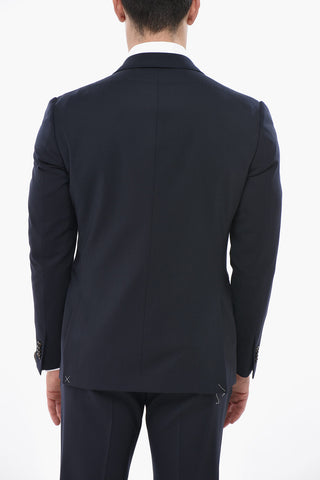 Stretch Wool Suit ACADEMY LIGHT With Classic Lapel