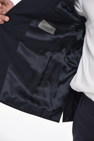 Stretch Wool Suit ACADEMY LIGHT With Classic Lapel