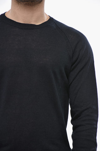 Maglia Girocollo in Misto Lino