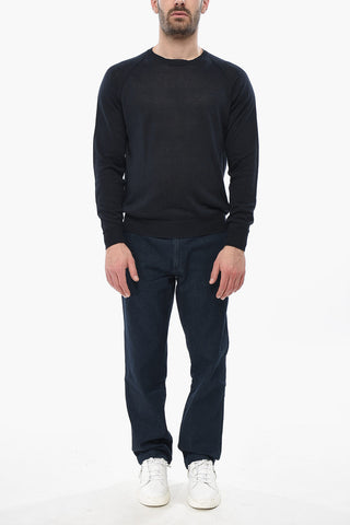 Maglia Girocollo in Misto Lino