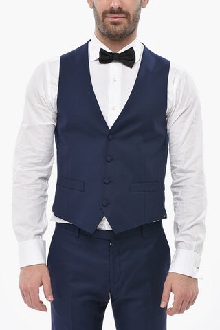 CC COLLECTION 3-Piece Ceremony Suit REWARD With Satin Lapel