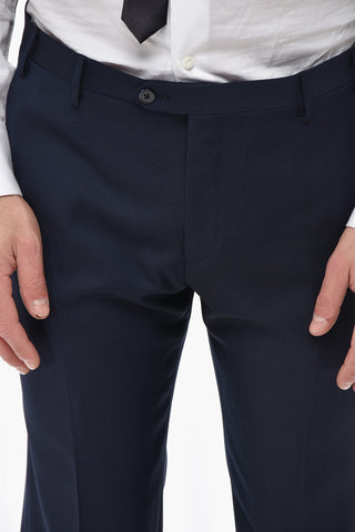 Virgin Wool Ceremony Suit With Satin Lapel