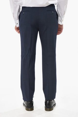 CC COLLECTION 3-Piece Wool-Blend Suit in District Check