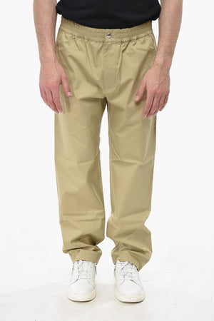 Chino-Hose aus Baumwolle mit elastischem Bund