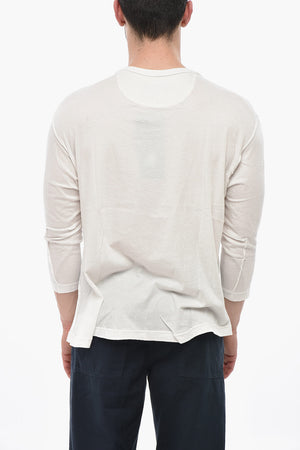 T-Shirt aus Baumwoll-Jersey mit aufgesetzter Tasche