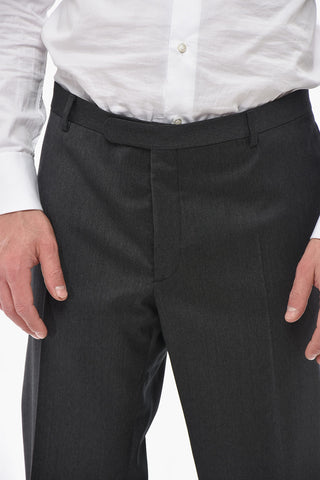 CC COLLECTION Virgin Wool Suit with Flap Pockets