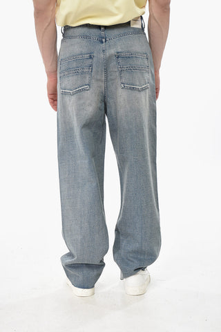 Regular Fit Jeans HAND PILLED with 29cm Raw Hem