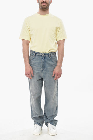 Regular Fit Jeans HAND PILLED with 29cm Raw Hem