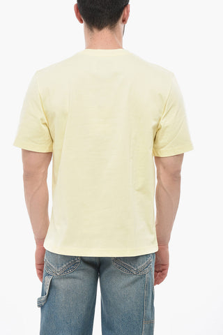 Solid Cotton Crewneck T-Shirt