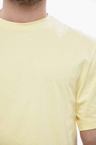 Solid Cotton Crewneck T-Shirt