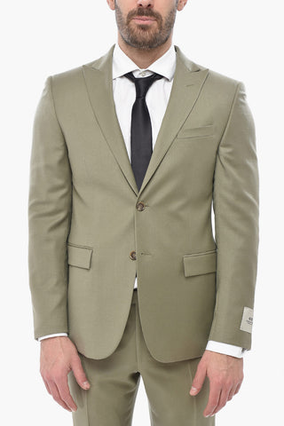 CC COLLECTION Abito in Misto Lana REFINED con Rever a Lancia
