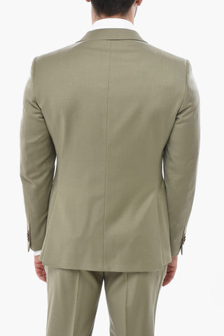 CC COLLECTION Wool Blend Suit REFINED with Peak Lapel