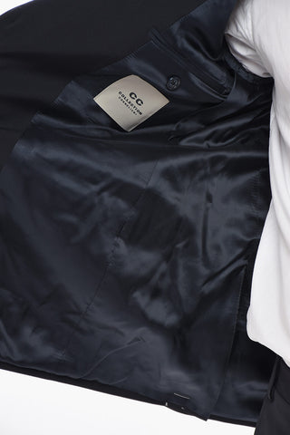 CC COLLECTION Anzug aus Schurwolle mit klassischem Revers
