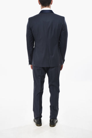 CC COLLECTION Abito 3 Pezzi con Rever a Lancia in Satin