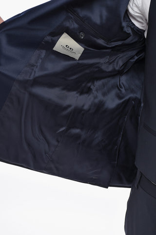 CC COLLECTION Abito 3 Pezzi con Rever a Lancia in Satin