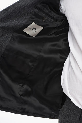 CC COLLECTION 버진 울 헤링본 정장