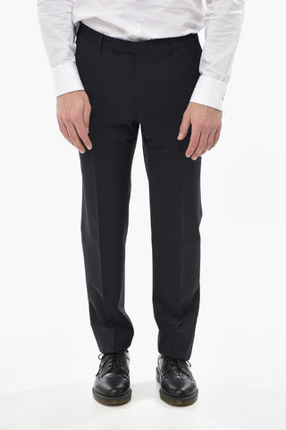 CC COLLECTION Stretch Wool Suit REFINED with Peak Lapel