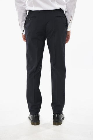 CC COLLECTION Stretch Wool Suit REFINED with Peak Lapel