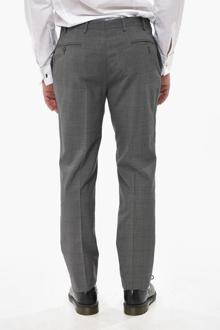 CC COLLECTION Anzug aus Wollmischung RIGHT mit District-Check-Motiv
