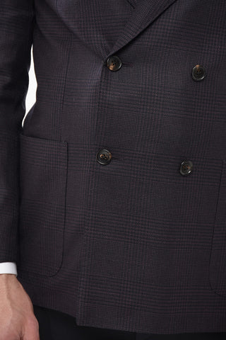 Blazer Doppiopetto ACADEMY LIGHT con Motivo District Check