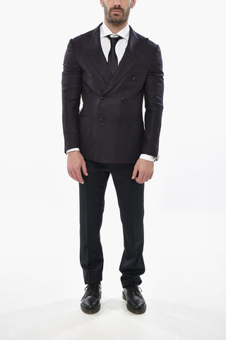 Blazer Doppiopetto ACADEMY LIGHT con Motivo District Check