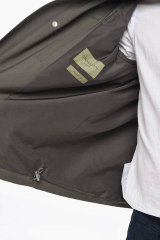 CIRCLE Giacca a Vento con Tasche Utility e Cappuccio