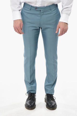 CODE Silk Blend Ceremony Suit with Contrast Lapel