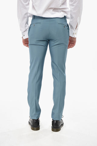 CODE Silk Blend Ceremony Suit with Contrast Lapel