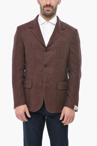 Ungefütterter Blazer SPORTSWEAR aus Wollmischung