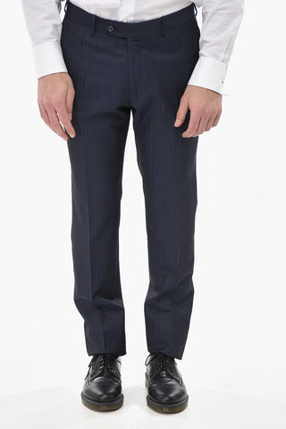 CC COLLECTION Herringbone Wool Suit RETAILORED