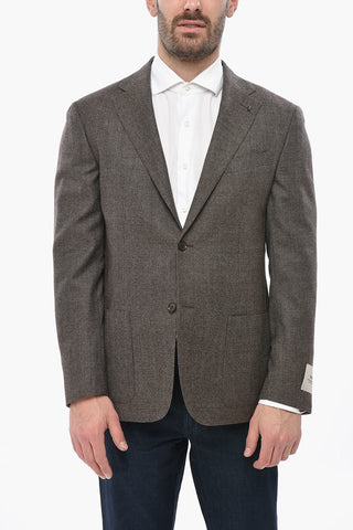CC COLLECTION Halbgefütterter Blazer REFINED aus Schurwolle