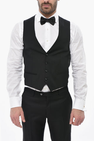 CODE 3-Piece Suit with Satin Peak Lapel