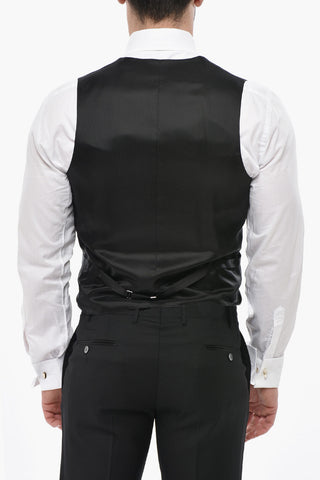 CODE 3-Piece Suit with Satin Peak Lapel