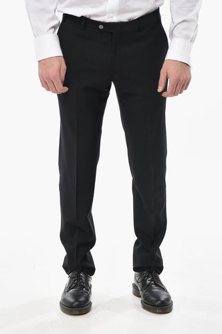 CODE Wool-Blend 3-Piece Suit with Satin Shawl Lapel