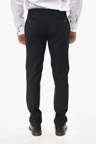CODE Wool-Blend 3-Piece Suit with Satin Shawl Lapel