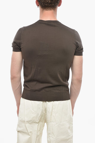 Solid-Color Crewneck T-Shirt