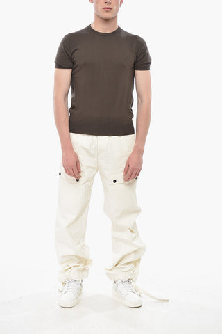 Solid-Color Crewneck T-Shirt