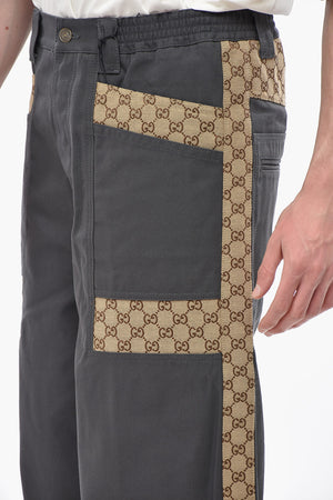Pantaloni Casual in Cotone con Dettagli Iconici