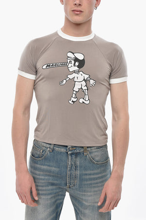T-Shirt Girocollo BRITOP con Stampa