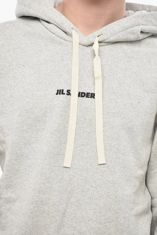 Felpa Hoodie in Cotone con Logo