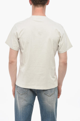 T-Shirt Girocollo in Cotone EASY con Logo Frontale