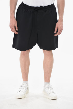 Brushed Jersey Shorts with Elastic and Drawstring