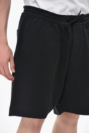 Brushed Jersey Shorts with Elastic and Drawstring